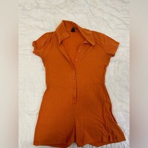 Orange target bodysuit/ romper! Only wore a few times great condition 🎉💕